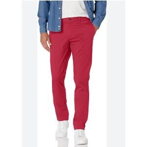 Original Penguin Slim Fit Red Chino Twill Pants 34 / 32